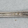 Kaffeskedar, silver, 6 st, kgmg ab, år 1908