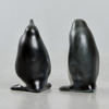 Raili Eerola, figuriner, 2 st pingviner, keramik, Arabia, 1900-talets mitt