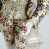 Figuriner, ett par, Dresdenstil, porslin, 1900-tal