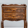 Sängbord, rokokostil, 1900-tal