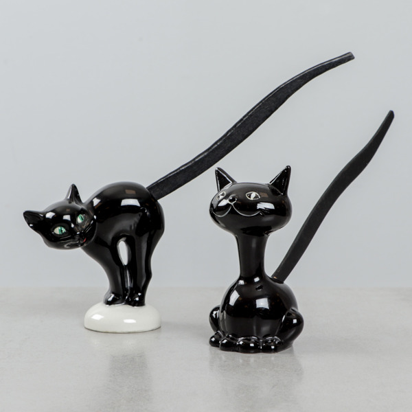 Figuriner, 2 st Katter, Goebel