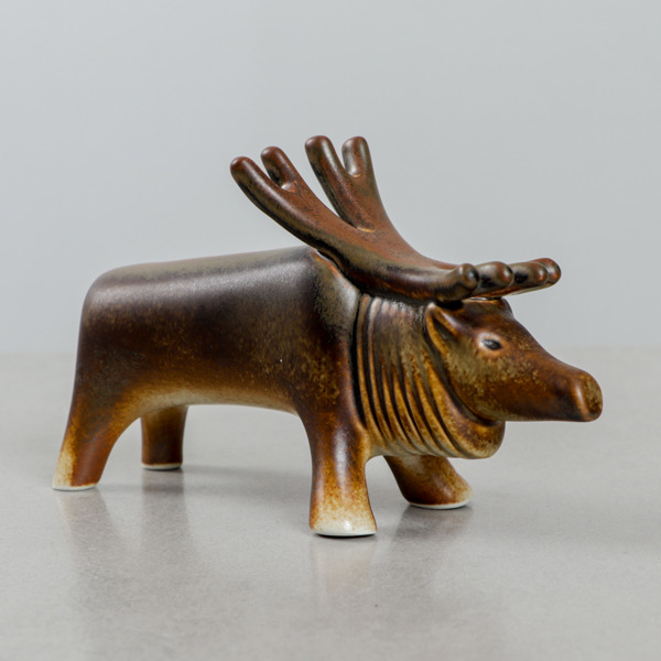 Taisto Kaasinen, figurin, älg, Arabia