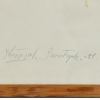 Arvid Knöppel, Rådjur, litografi, signerad