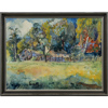 Hildegard Zoir, (1876-1935), "Slottsskogen", akvarell, signerad