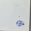Anne Nilsson, Ljusstake "Celeste", Orrefors, samt skärbräda "Dresden", Gustavsberg