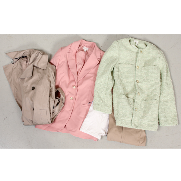 Damkläder, 5 delar, H&M strl XS/ S samt 38