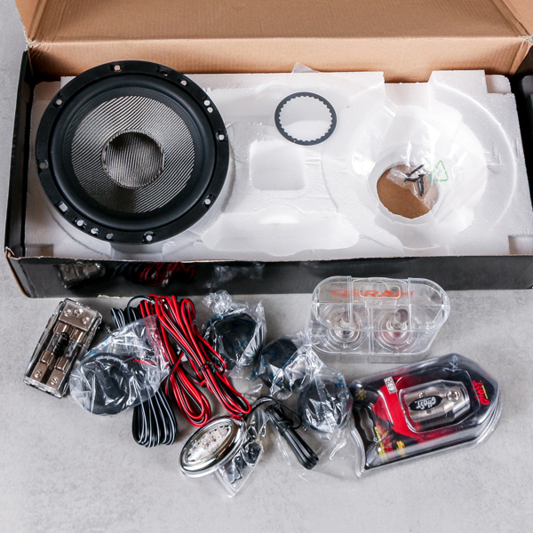 Högtalare, lampor, mm