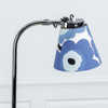 Golvlampa, Atelje Lyktan, skärm klädd i Marimekkos "Unikko", 1900-talets andra hälft