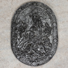 Väggrelief, "Tors strid med jättarna", aluminium, 1900-tal