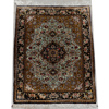 Matta, orientalisk, old, silkesinslag