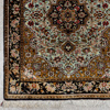Matta, orientalisk, old, silkesinslag