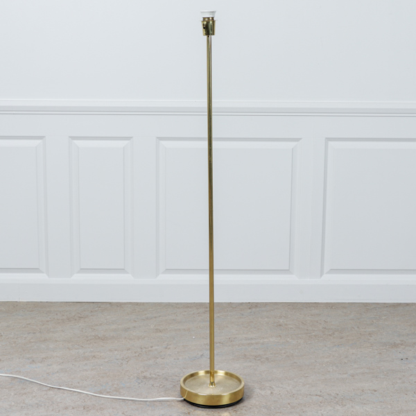 Golvlampa, Fagerhults Belysning, mässing, 1900-talets andra hälft