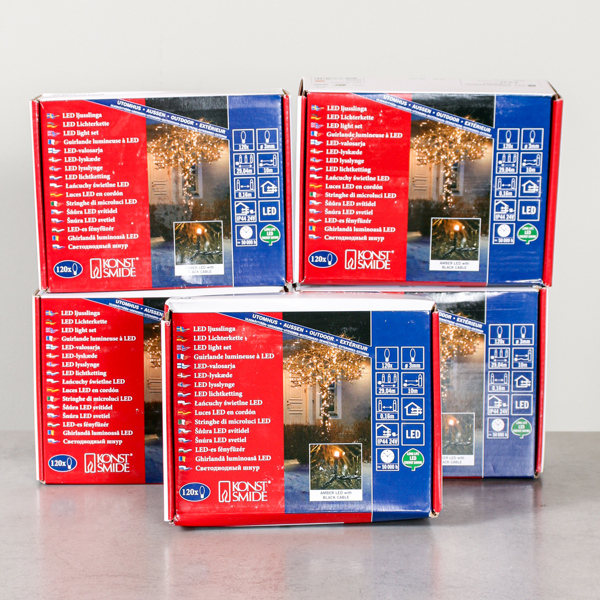 Ljusslingor, led, Konstsmide, 5 st