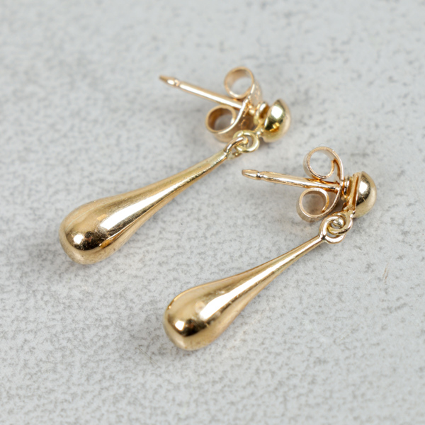 Örhängen, 1 par, Guld 18k, 2.2g