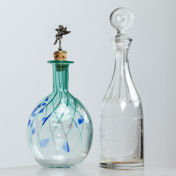 Karaffer, 2 st, 1800/1900-tal