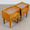 Sängbord, ett par, 1940/50-tal