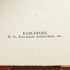 Häften 2 st, "Om konsten att meta abborrar och gäddor" år 1923, samt  "Praktisk handbok i Lustfyverkerikonsten",  år 1802