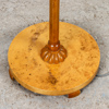 Golvlampa, björk, NS, 1940-tal