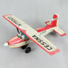 Leksaksflygplan, "Cessna" , litograferad plåt, T.T Japan