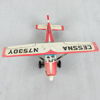 Leksaksflygplan, "Cessna" , litograferad plåt, T.T Japan