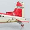 Leksaksflygplan, "Cessna" , litograferad plåt, T.T Japan