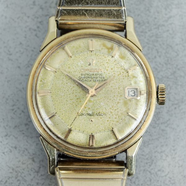Omega, Constellation, Calendar, s.k. "Pie-Pan", Ø34mm