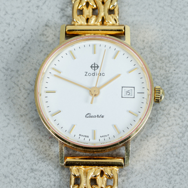 Damarmbandsur, Zodiac, Guld 18k, Ø24mm