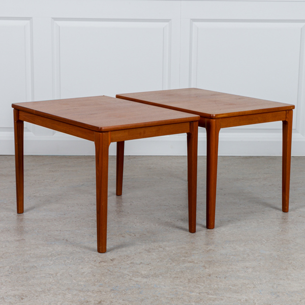 Sidobord, ett par, teak, Alberts, Tibro, 1960-tal