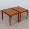 Sidobord, ett par, teak, Alberts, Tibro, 1960-tal