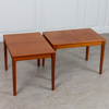 Sidobord, ett par, teak, Alberts, Tibro, 1960-tal