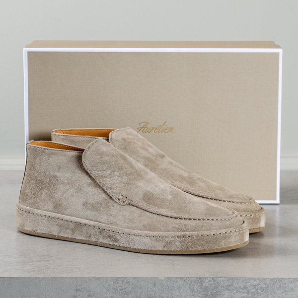 Skor, Aurélien, "Men Voyager city loafer", mocka, strl 43