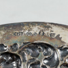 Praktfat, silver, 683g, CG. Hallberg