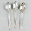 Matskedar, 3st, silver, 137g