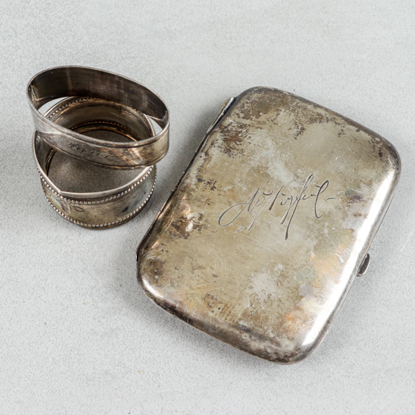 Silverföremål, 3 delar, 112g