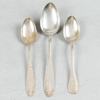 Matskedar, 3st, silver, 151g