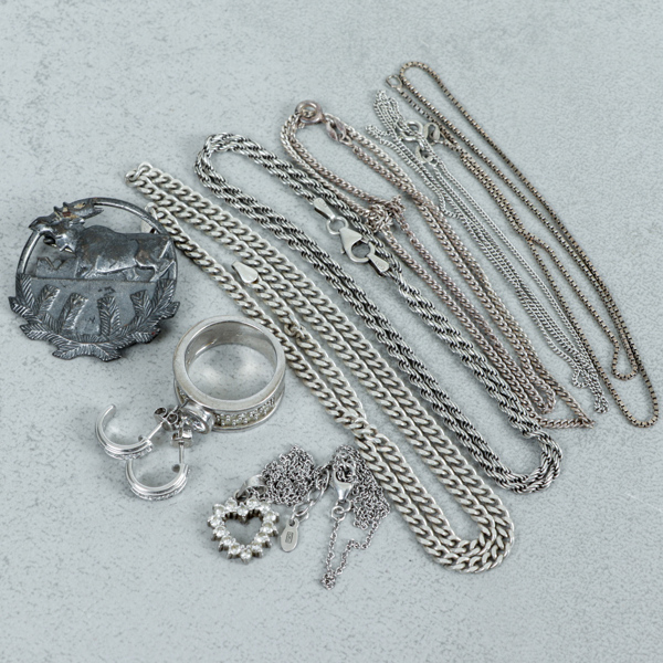 Smycken, silver