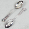 Matskedar, 10st, silver, 555g, GAB