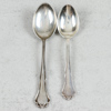 Teskedar, 12st, silver, 201g, CG. Hallberg
