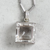 Halsband med hänge, silver, Bengt Hallberg, år 1975