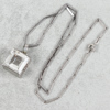 Halsband med hänge, silver, Bengt Hallberg, år 1975