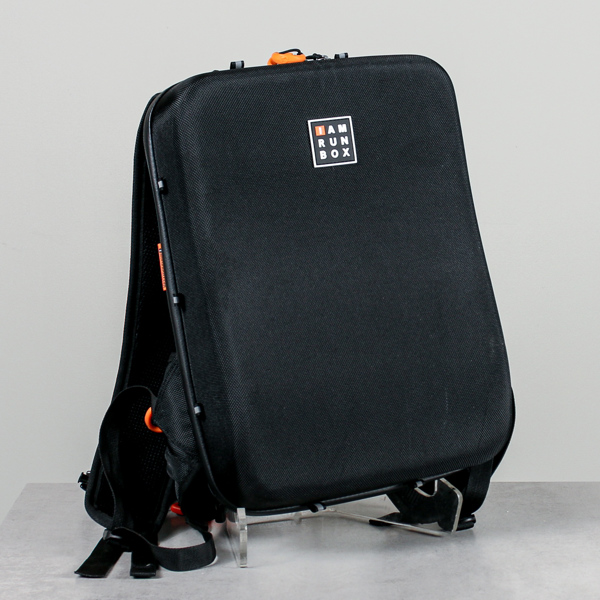 Cykelryggsäck, "I am run box"