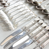Besticksuppsättning, 36 delar, Silver, GAB