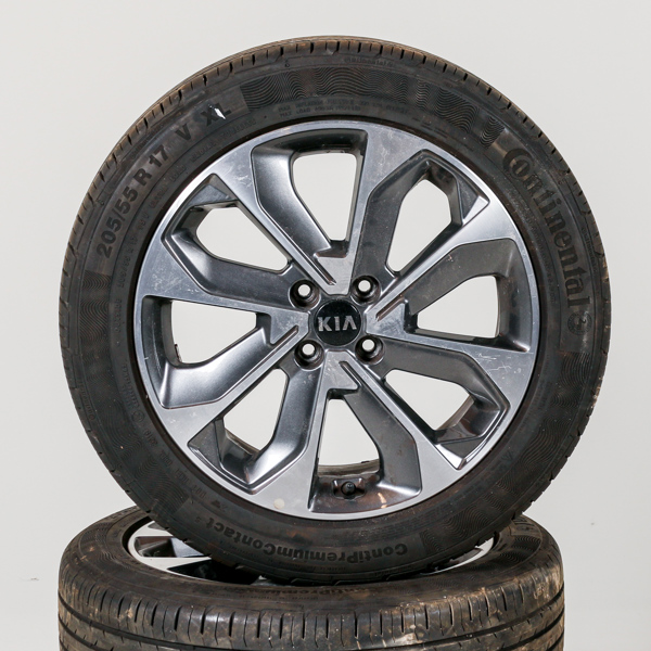 Hjul, 4st, Kia, 205/55R17