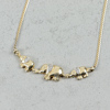 Halssmycke, Guld 14k, 13.2g, diamanter