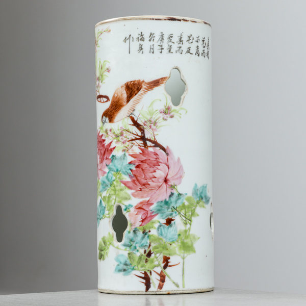 Penselvas, Kina, troligtivs Tao-Kuang, 1821-1851, porslin