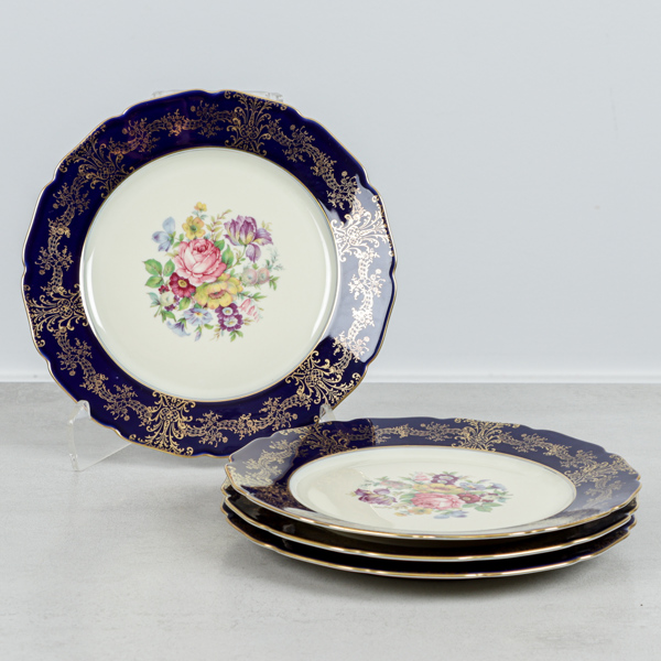 Förrättstallrikar, Rosenthal, "Ivory", 4 st