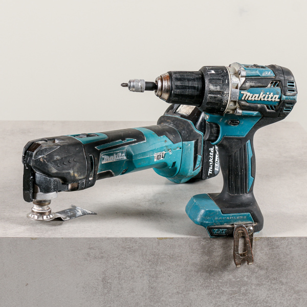 Multimaskin, Makita DTM51, skruvdragare DDF484