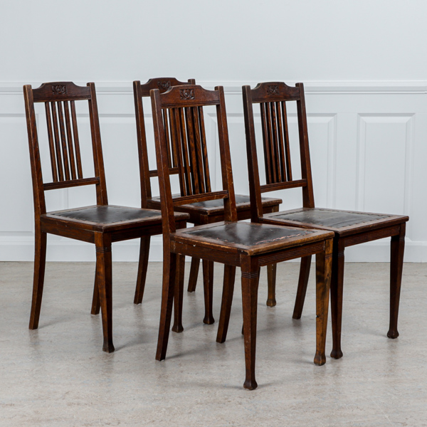 Stolar, 4 st, senjugend, 1900-talets början