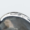 Fat, jugend, nysilver, samt 3 st fingerborgar, silver