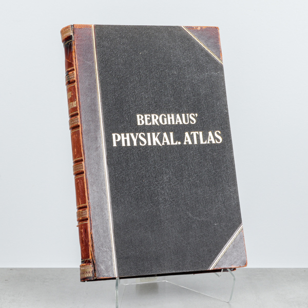 Bok, "Berghaus´ Physikalischer Atlas, år 1892